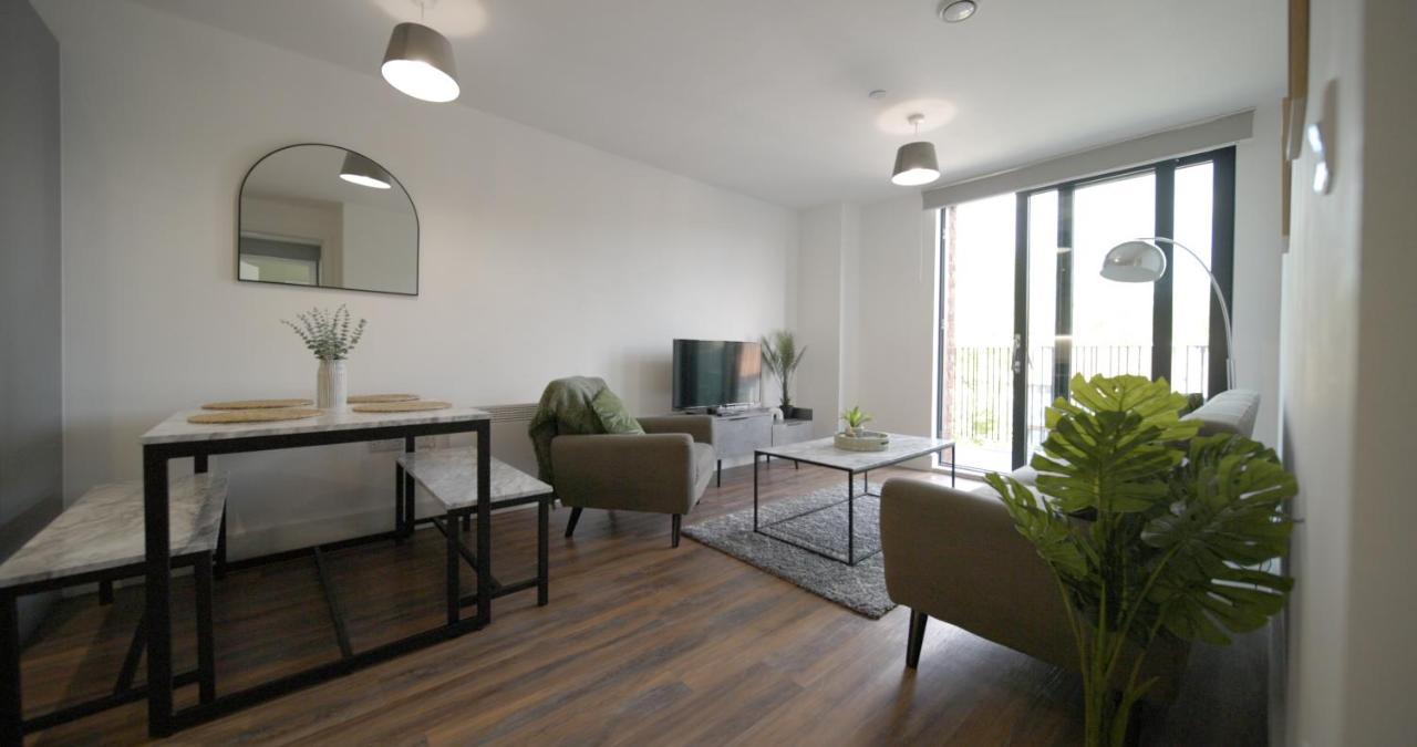 Modern 2-Beds - City Centre - Free Wi-Fi - New - Sheffield Ngoại thất bức ảnh