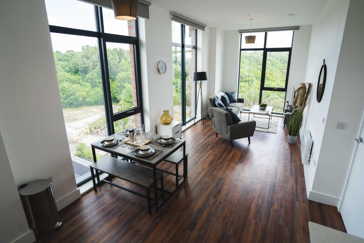 Modern 2-Beds - City Centre - Free Wi-Fi - New - Sheffield Ngoại thất bức ảnh