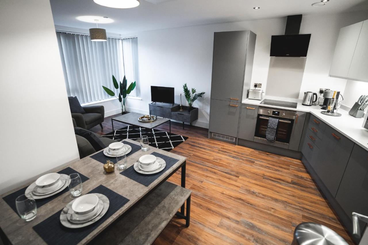 Modern 2-Beds - City Centre - Free Wi-Fi - New - Sheffield Ngoại thất bức ảnh