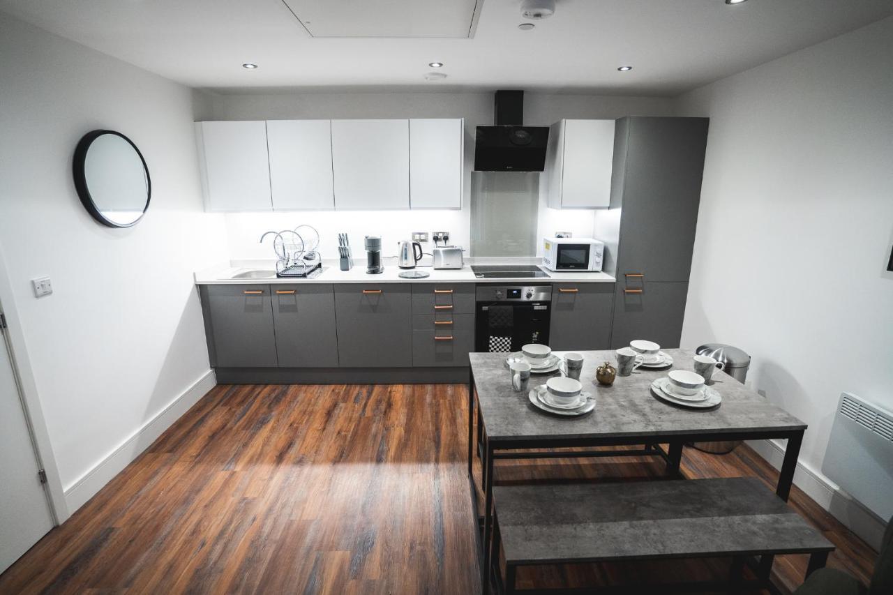 Modern 2-Beds - City Centre - Free Wi-Fi - New - Sheffield Ngoại thất bức ảnh